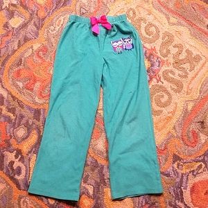 Blue pajama pants
